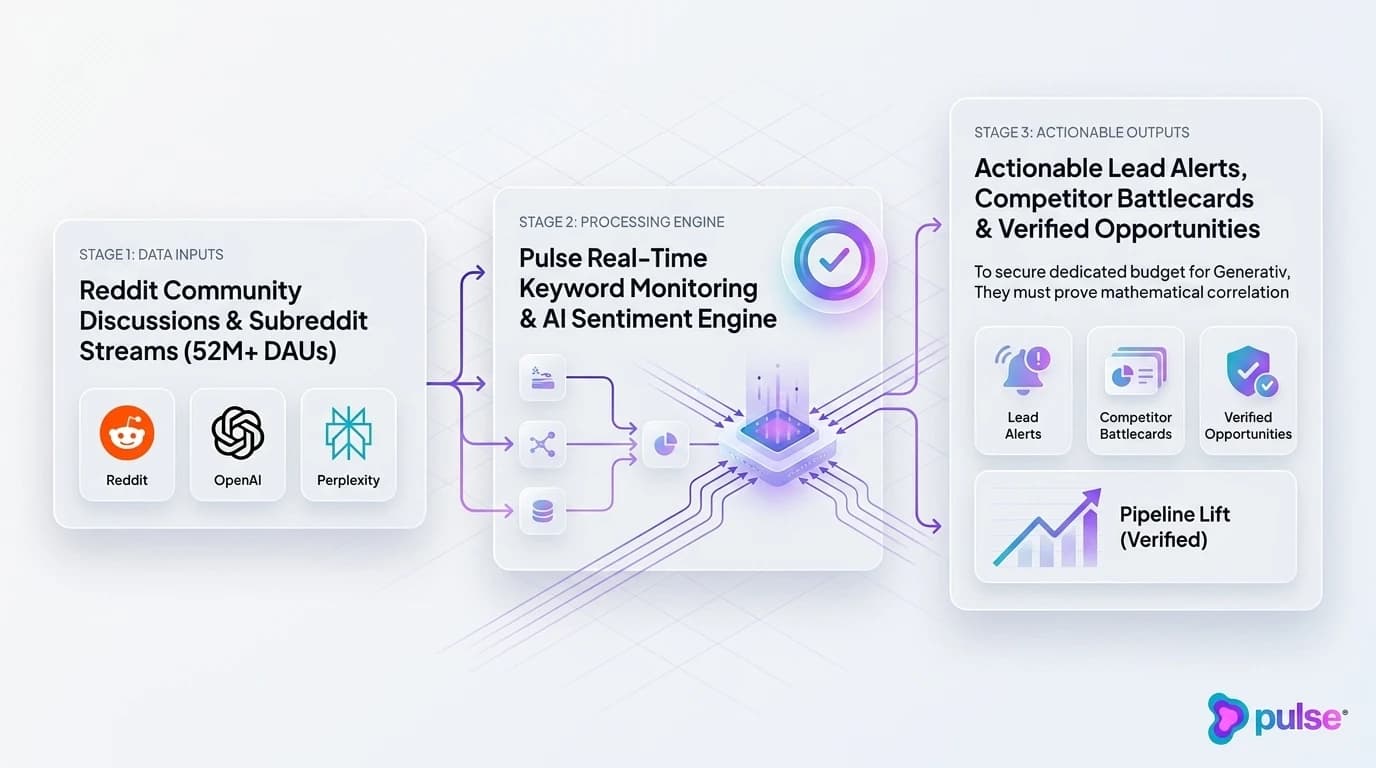 Tactical execution workflow for Econometric modeling: proving the correlation between AI share of voice and pipeline lift